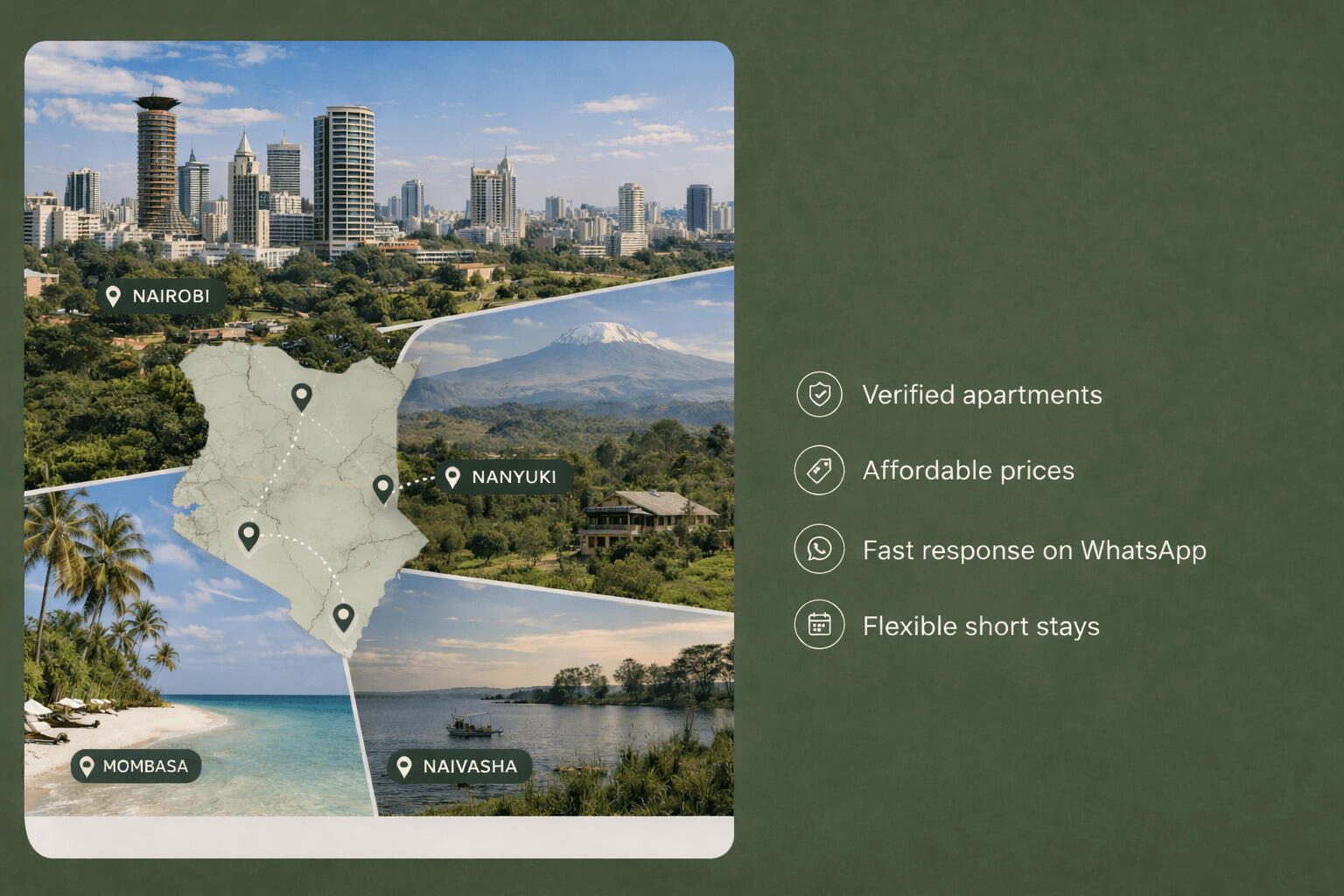 Places to stay in kenya